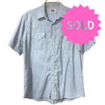 Load image into Gallery viewer, SOLD - Vintage Ely Cattleman Western Shirt 16.5 | Distressed Light Blue Snap Shirt XL - Lisa Lassi
