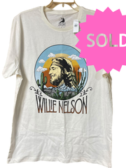 Load image into Gallery viewer, SOLD - Willie Nelson Graphic Tee – New w/ Tags (L)