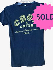 Load image into Gallery viewer, SOLD - CBGB &amp; OMFUG Leopard Logo Tee – Tultex Girly Fit – Size XS