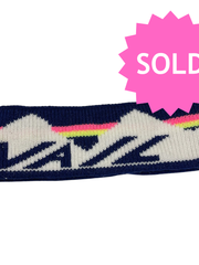 Load image into Gallery viewer, SOLD - Vintage Vail Woolens Knit Headband – 80s Retro Ski Style – Made in USA