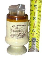 Load image into Gallery viewer, Vintage Williamsburg Virginia Governor’s Palace Mini Mug Toothpick Holder