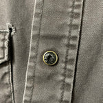 Load image into Gallery viewer, Wrangler Western Snap Shirt Men’s Large XL Black Tan Distressed Workwear
