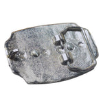 Load image into Gallery viewer, Western Silver Tone Belt Buckle Tiger Eye Stone Women's Kids 1.25" Belt
