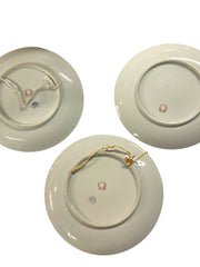 Load image into Gallery viewer, Vintage Composer Portrait Plates Set of 3 Beethoven Schubert Brahms Japan 8.25”