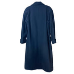 Load image into Gallery viewer, Karizma East Ltd Black Wool Long Coat Double Breasted | Made in USA Size 6 Small

