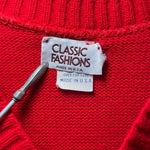 Load image into Gallery viewer, Vintage Red Knit Sweater Vest | Unisex Women’s Small Men’s XS | Made in USA
