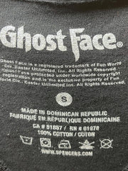 Load image into Gallery viewer, Ghostface Horror T-Shirt “Scary Movies and Chill” | Black Cotton Tee | Small