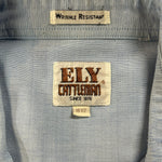Load image into Gallery viewer, Vintage Ely Cattleman Western Shirt 16.5 | Distressed Light Blue Snap Shirt XL
