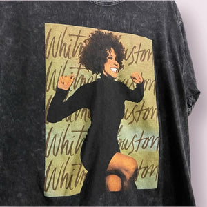 Whitney Houston Graphic Tee - Women's Medium - Great Condition!