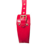 Load image into Gallery viewer, SOLD - Red Patent Leather Heart-Shaped Crossbody Purse - Lisa Lassi

