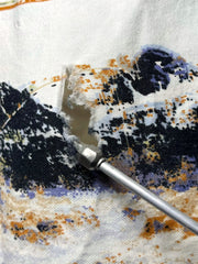 Load image into Gallery viewer, Roper Western Graphic Shirt Men’s L Distressed Cowboy Landscape Print | As-Is