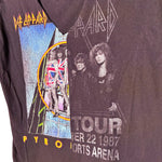 Load image into Gallery viewer, SOLD - 🎸 Def Leppard Pyromania Split Graphic Tee – Women’s Medium - Lisa Lassi
