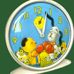 Load image into Gallery viewer, Vintage 1960s Smiths Sooty &amp; Sweep Animated Alarm Clock Made Great Britain

