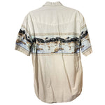 Load image into Gallery viewer, Roper Western Graphic Shirt Men’s L Distressed Cowboy Landscape Print | As-Is
