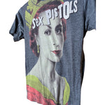 Load image into Gallery viewer, SOLD - Sex Pistols Tultex Fitted Tee – Queen Graphic – Soft Poly/Cotton Blend – Size XS
