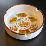 Load image into Gallery viewer, Vintage Arizona Grand Canyon State Ceramic Souvenir Ashtray Roadrunner Desert
