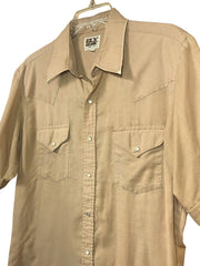 Load image into Gallery viewer, SOLD - Vintage Ely Cattleman Wrinkle-Resistant Western Shirt 16.5 Men’s L Distressed - Lisa Lassi