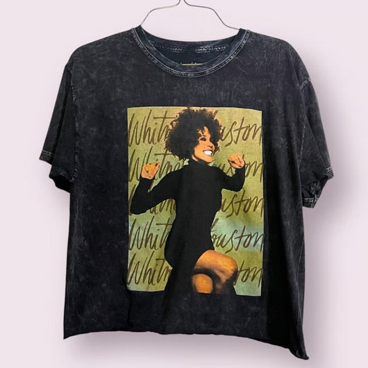 Whitney Houston Graphic Tee - Women's Medium - Great Condition!