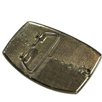 Load image into Gallery viewer, Vintage Western Belt Buckle w/ Genuine Jasper Stone | EVC | 3.5” x 2.5”
