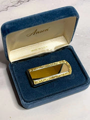 Load image into Gallery viewer, Vintage Anson Gold Tone Money Clip Original Box Made in USA 2" Men's Accessory