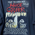 Load image into Gallery viewer, Alice Cooper “Spend the Night With Alice Cooper” Tour 2017 T-Shirt – 2XL
