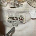 Load image into Gallery viewer, Sheplers Western Pearl Snap Shirt | Cream | Long Sleeve | Men’s 17.5 / XL
