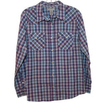 Load image into Gallery viewer, Wrangler Womens Pearl Snap Western Plaid Shirt Medium Long Sleeve - Lisa Lassi
