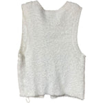 Load image into Gallery viewer, Pretty Garbage fuzzy white vest (M)
