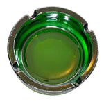 Load image into Gallery viewer, Vintage Beck’s Bier Green Glass Ashtray France Made Beer Advertising Barware
