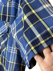 Load image into Gallery viewer, SOLD - Ely Cattleman Vintage Western Snap Shirt – Blue Plaid – Short Sleeve - Lisa Lassi