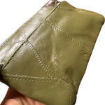 Load image into Gallery viewer, Olive Green English Leather Coin Purse – New
