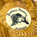 Load image into Gallery viewer, Vintage Buffalo Ranch Oklahoma Ceramic Ashtray
