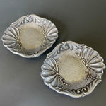 Load image into Gallery viewer, 1996 Carson Pewter Trinket Ring Tray Set of 2 Metal Dishes
