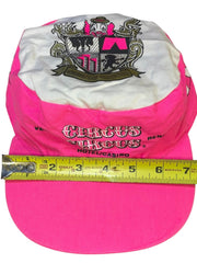 Load image into Gallery viewer, Vintage 90s Circus Circus Las Vegas Reno Pink White Snapback Casino Hat