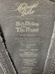 Load image into Gallery viewer, Bob Dylan and The Band Concert Graphic T-Shirt Charcoal Gray Unisex S