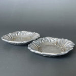 Load image into Gallery viewer, 1996 Carson Pewter Trinket Ring Tray Set of 2 Metal Dishes

