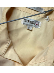 Load image into Gallery viewer, SOLD - Vintage Sheplers Short-Sleeve Western Pearl Snap Shirt – Light Butter Yellow - Lisa Lassi