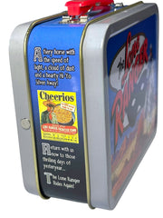 Load image into Gallery viewer, 2001 Cheerios Lone Ranger Mini Lunchbox Tin 60th Anniversary Promo