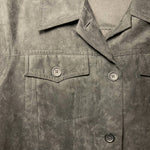 Load image into Gallery viewer, Relativity Vintage Faux Suede Jacket – Women’s Soft Touch Button Front, 90s/Y2K
