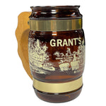 Load image into Gallery viewer, Vintage Grant’s Farm Amber Glass Mug | St. Louis Missouri Souvenir Stein
