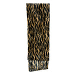 Load image into Gallery viewer, Tiger Print Scarf | Faux Fur Feel | Brown &amp; Black Animal Print | 54” x 9.25”

