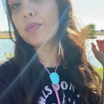 Load and play video in Gallery viewer, Turqoise Stone Bolo Tie
