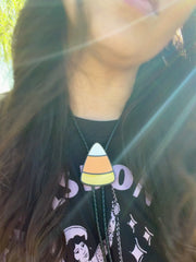 Load and play video in Gallery viewer, Candy Corn Bolo Tie
