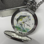 Load and play video in Gallery viewer, SOLD - 🎣 Al Agnew Bass Pocket Watch – Avon Collector’s Edition
