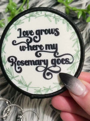 Load and play video in Gallery viewer, Rosemary circle patch
