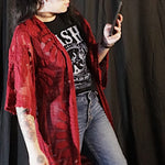 Load image into Gallery viewer, Lace Embroidered Kimono - Lisa Lassi
