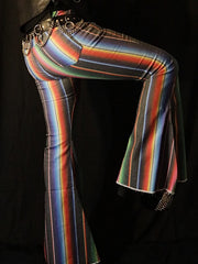 Load image into Gallery viewer, Serape Flare Pants - Lisa Lassi
