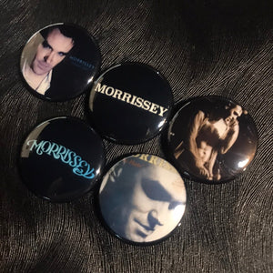 5 Pack Morrissey Badge Button Set