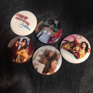 5 Pack To Wong Foo Badge Button Set