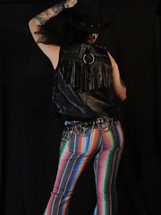 Load image into Gallery viewer, Serape Flare Pants - Lisa Lassi
